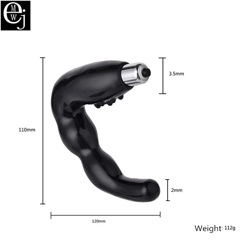 Массажер простаты Анальный брикет Мужской Вибратор Секс продукт мастурбатор