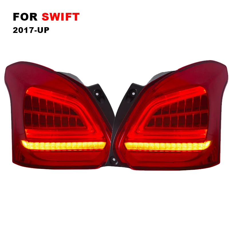 Светодиодный задний фонарь в сборе для Suzuki Swift 2017 2018 светодиодный свет обратный