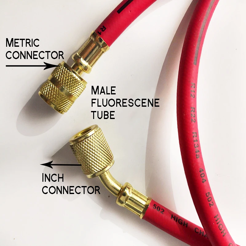Трехцветная холодильная трубка с детектором охлаждения наполнением фтористом