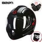 Мотоциклетный шлем BEON 180, шлем с откидной крышкой для квадроциклов, велосипедов-внедорожников, гоночный шлем, всесезонный мотоциклетный шлем, модные шлемы