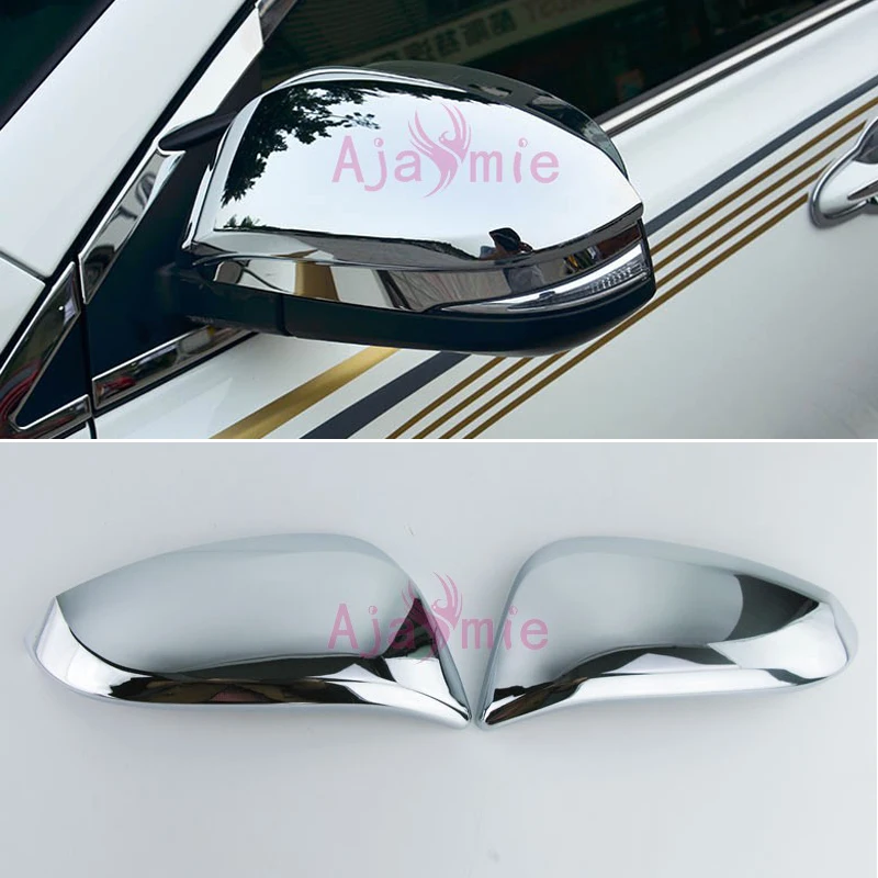 For Toyota Hilux Revo 2015 2016 2017 2018 Door Mirror Overlay Rear View Cover Protector Panel Chrome Car Styling Accessories | Автомобили