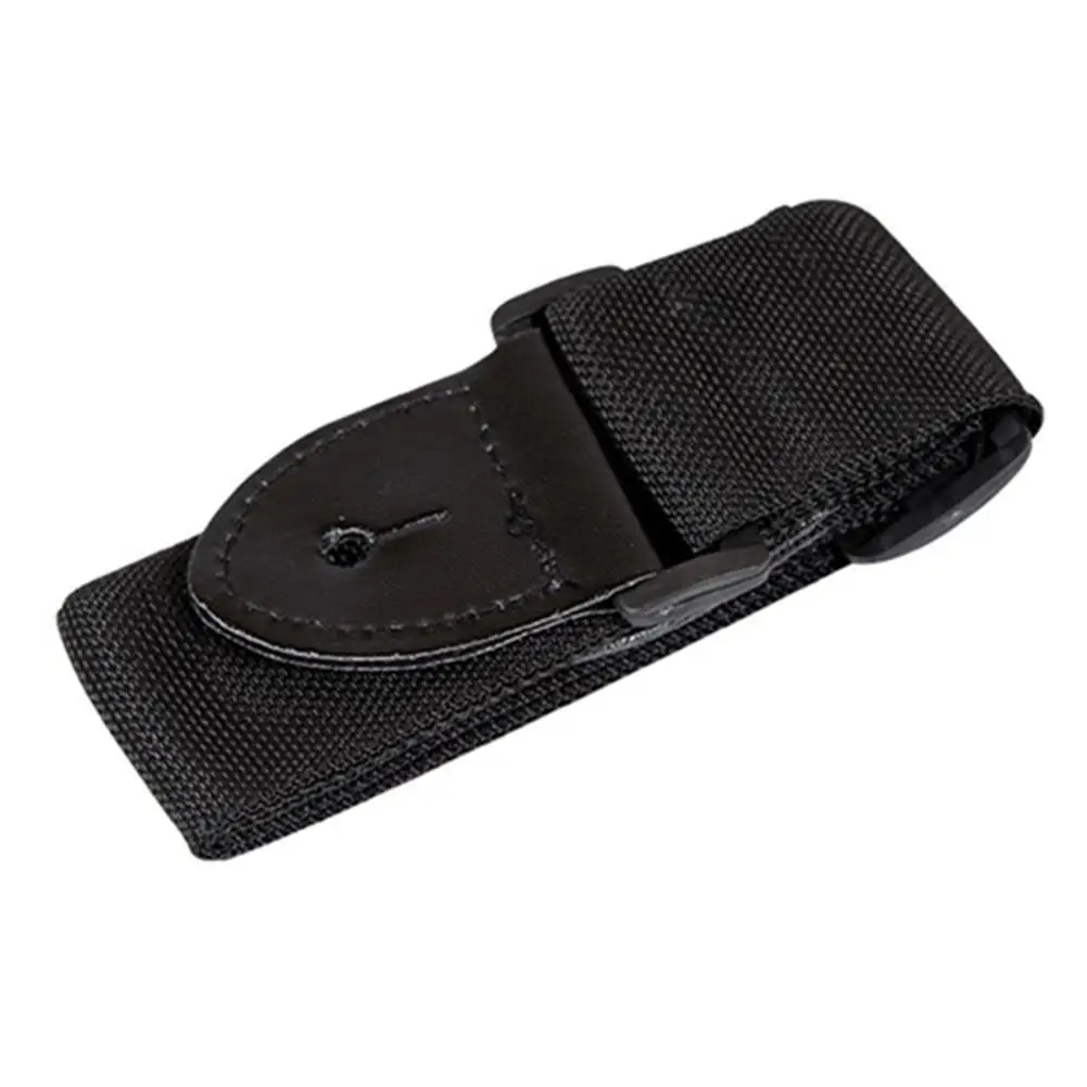 gitarre strap leder einstellbare schulter gurt für gitarre elektrische gitarre bass gitarre teile zubehör schwarz neue free global shipping
