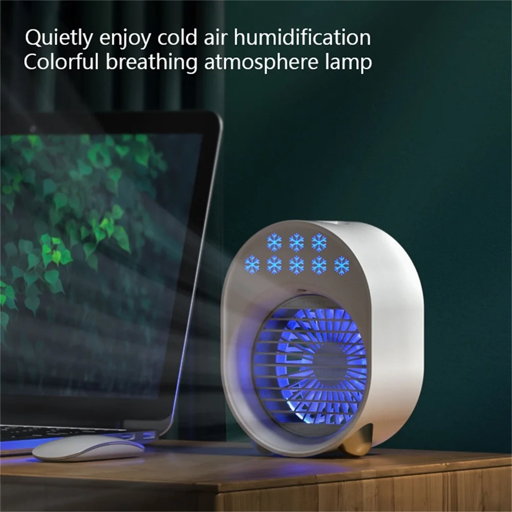

Portable Air Cooler mini USB Fan Air Conditioner Humidifier for Home Office Room Desktop Air Cooling Conditioning Purifier