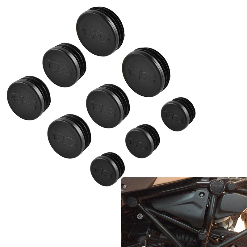 

9Pcs Frame Caps Set Frame Hole Cover Plug For Bmw R1200Gs Lc R 1200Gs R 1200 Gs Adventure 2013 2014 2015 2016