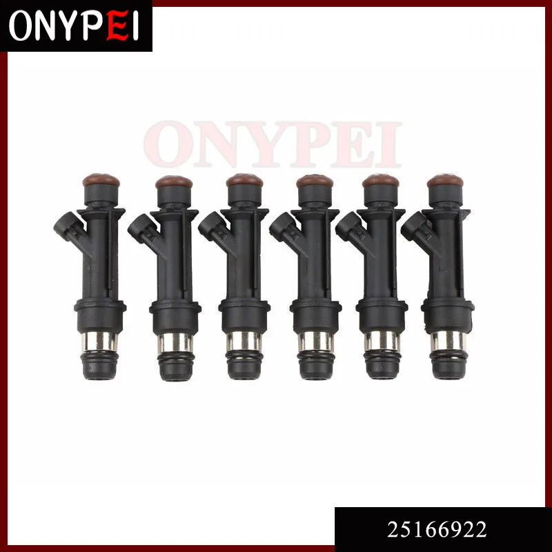 Комплект из 6 форсунок топливного инжектора 25166922 для Isuzu Rodeo Honda Passport Acura л V6|injector