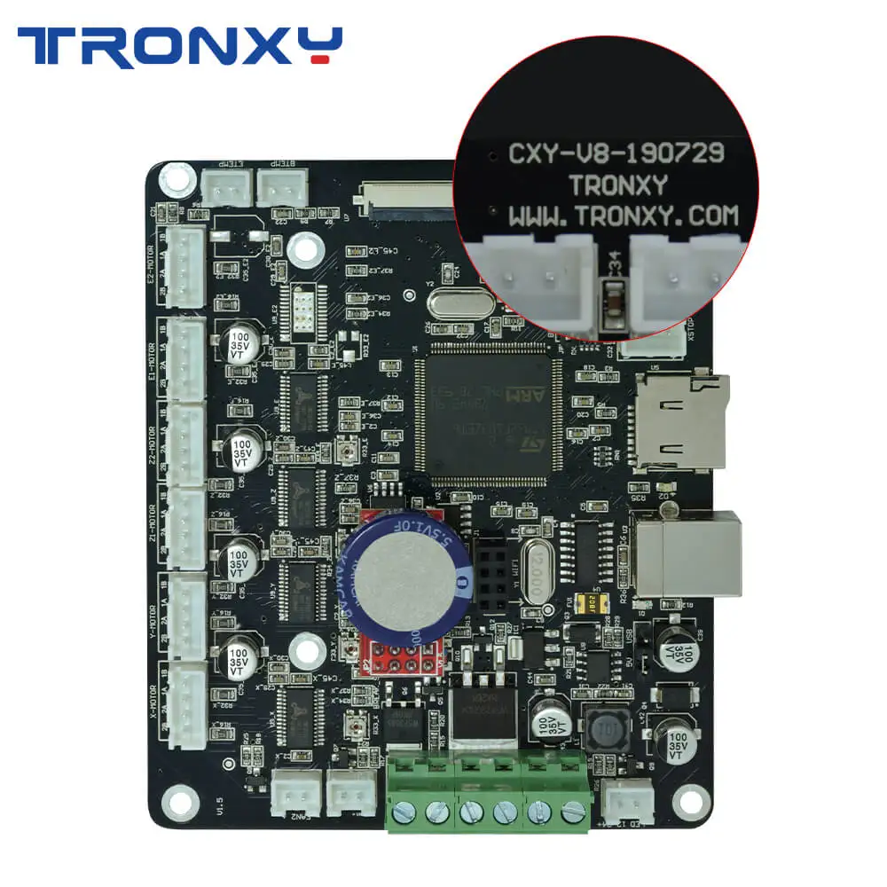 TRONXY 3D принтеры Запчасти X5SA серии XY 2 3 бесшумный материнская плата для Ducker