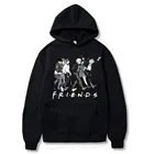 Худи с мультяшным аниме мой герой Академия друг Осень Повседневная Женская толстовка корейский стиль Мужская женская уличная одежда большого размера толстовки