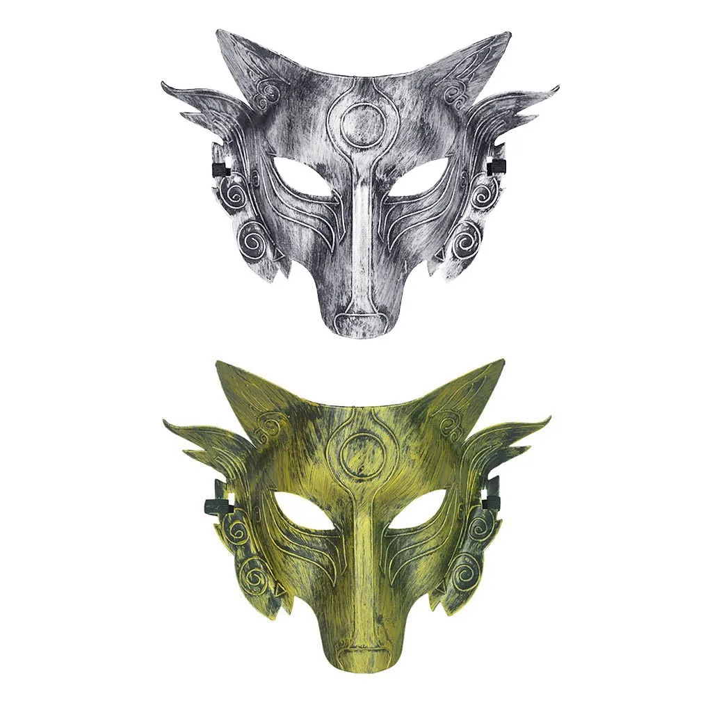 

Halloween Masks Adult Cosplay Wolf Costume Mask Full Face Mask For Men Women Mardi Gras Party Supplies Costume Accessories 2021#