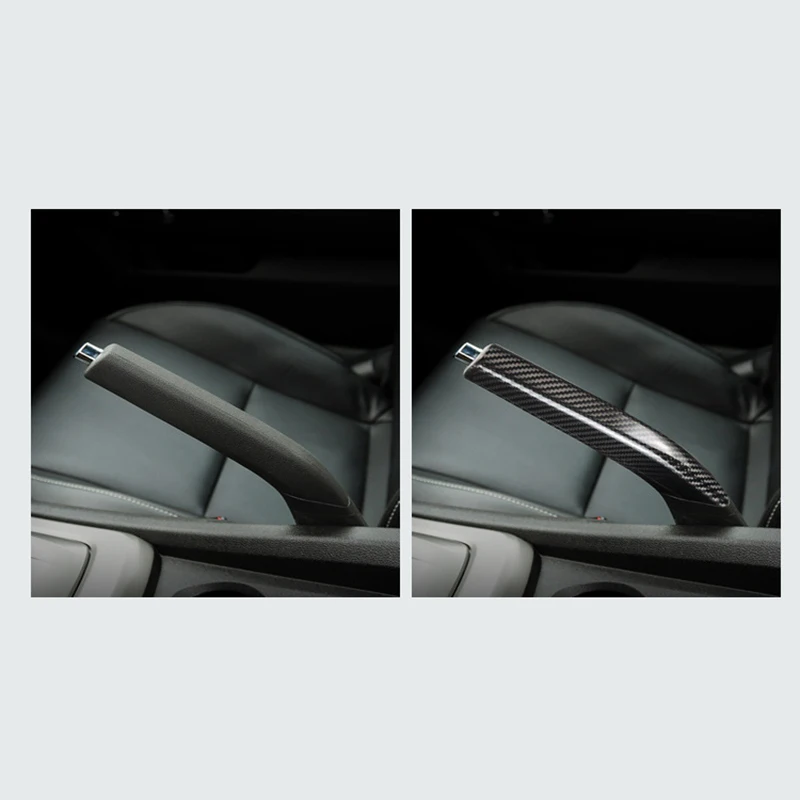 

2Pcs/Set Carbon Fiber Car Handbrake Grips Cover Interior Trim for Chevrolet Camaro 2010-2015 Car Interior Accessories