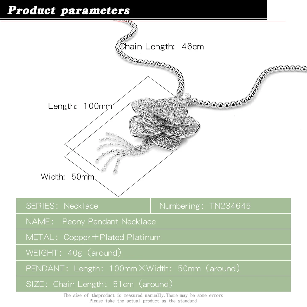 Богемное винтажное длинное ожерелье с подвеской в виде цветка для женщин новые