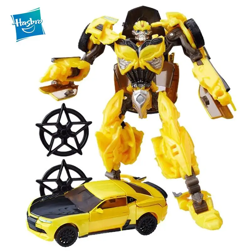 

13cm NEW Cool Transformation Boy Toys Bumblebee Anime Action Figure Robot Car Model Toys Kids Boy Best Gift