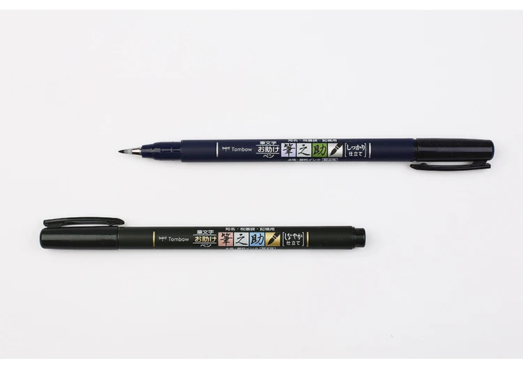 1 шт./компл. TOMBOW Япония ручка-кисть для каллиграфии занятий латиноамериканскими танцами Зиг каллиграфическая ручка маркер для белой доски scriptliner бизнес планирования школьные принадлежности канцелярские товары
