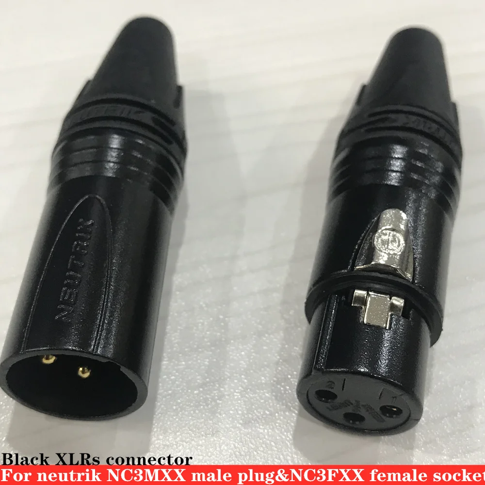 20 шт./лот 10 шт. NC3MXX и 10 шт. NC3FXX для NEUTRIK мужской и женский набор 3 Pin XLR разъем withe высокое качество