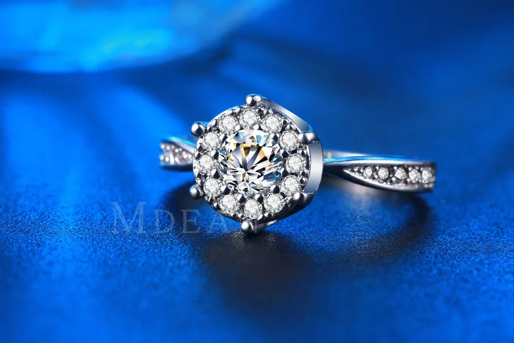 Новинка высококачественное инкрустированное цирконием кольцо из австрийского