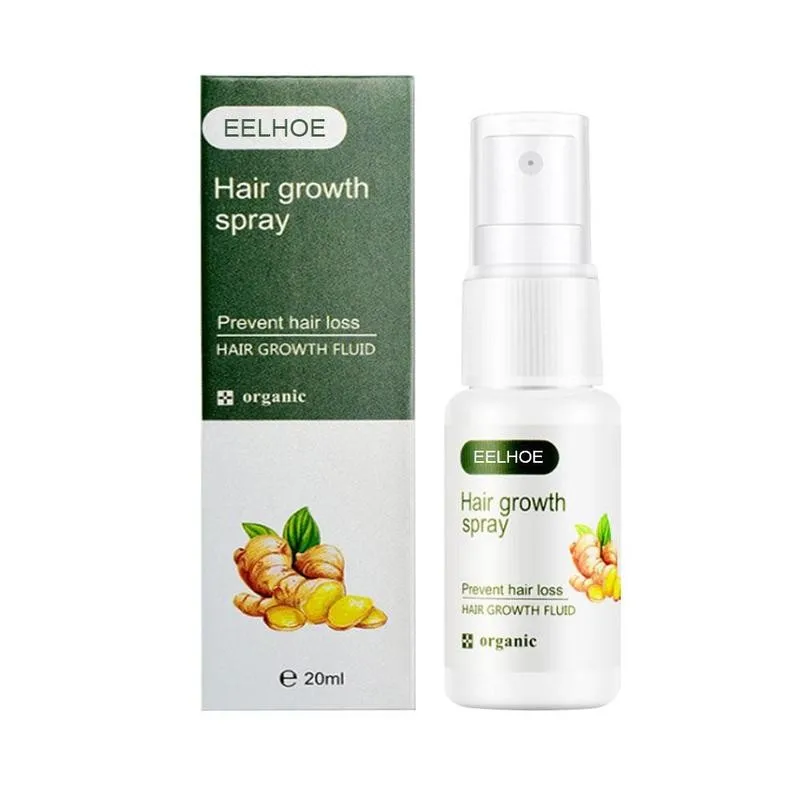 

Regrowth Ginger Spray Fast Hair Growth Fluid Anti Loss Treatment Ginger Essence Prevent Hair Loss Regrowth Ginger Spray Eelhoe