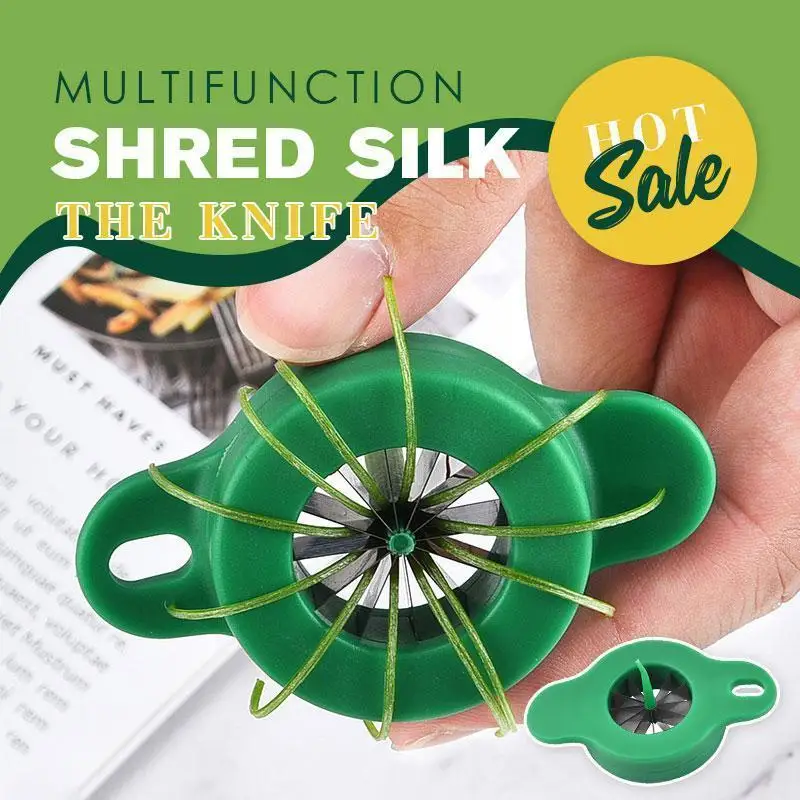 

1PC Plum Blossom Shred Silk The Knife Onion Cutter Vegetable Cutter Graters Shred Silk Knife Kitchen Accessories