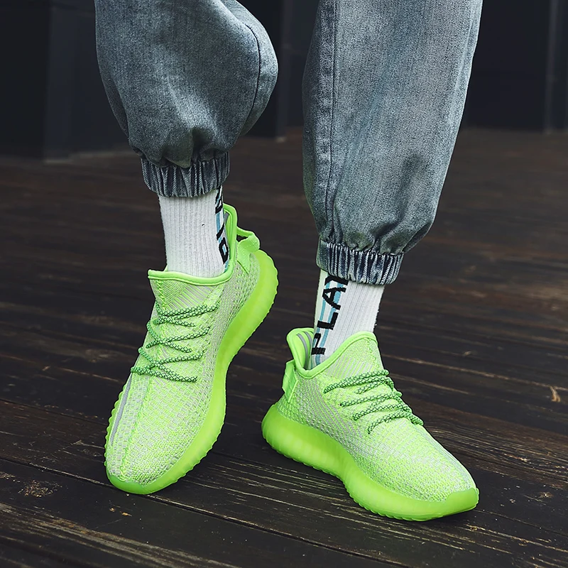 

Ladies Casual Spring 2021 New Lightweight Couple Fashion Comfortable Color Matching Breathable Soft Sole