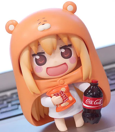 10cm nendoroi anime himouto umaru chan 524 action figure pvc toys gk kawaii cartoon figurine collection figma for friends gifts free global shipping