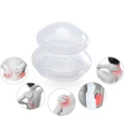 Набор силиконовых антицеллюлитных чашек для массажа всего тела, Вакуумные присоски для лица