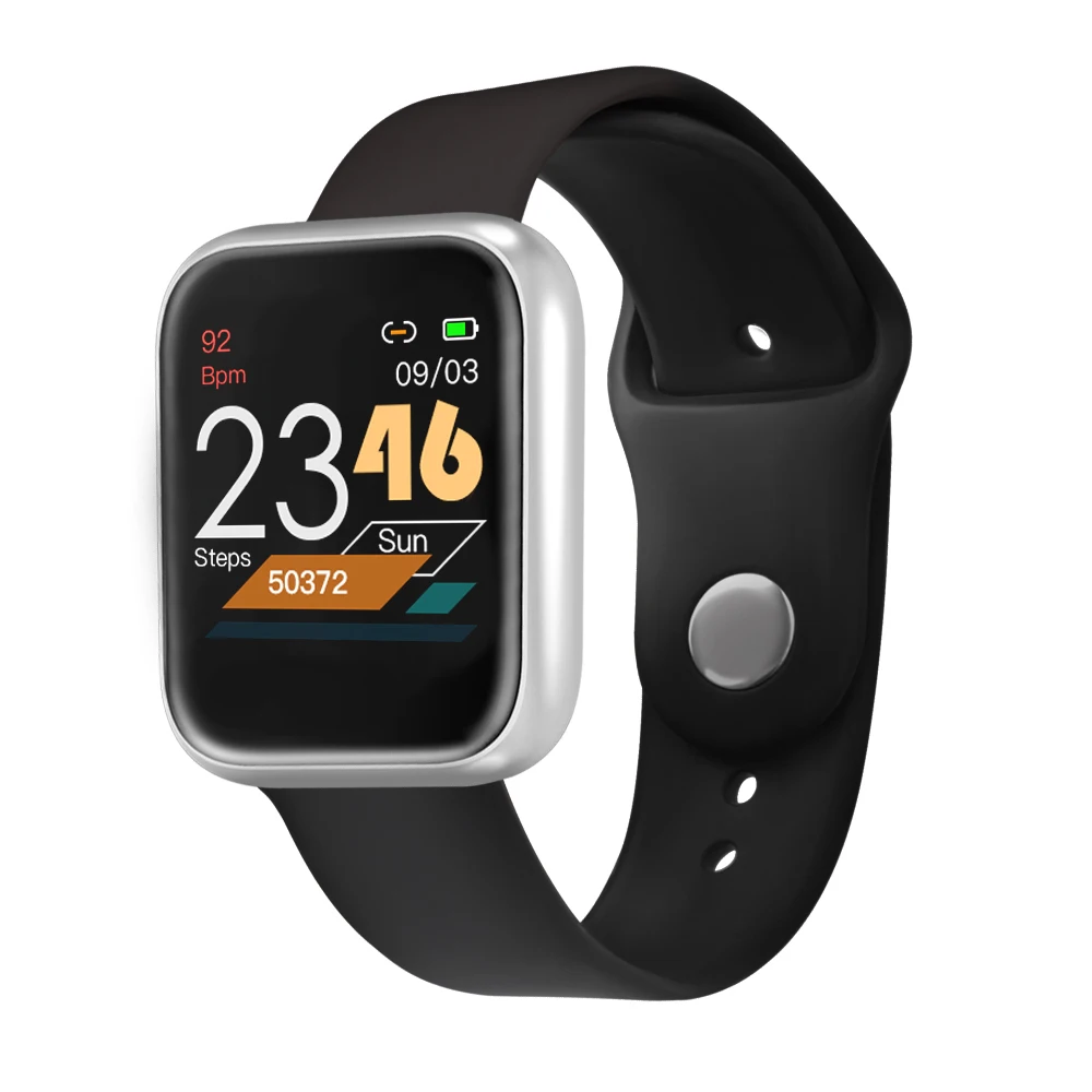 

P70S Fitness Bracelet Men IP68 Waterproof Long Standby Photo Music Contorl Heart Rate Women Smart Watch Free Gift Watchband