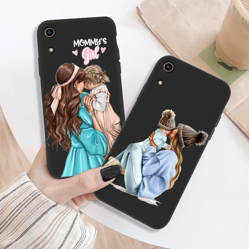 

Super Mom Baby Girl Case For Huawei Honor 8X Cases Silicon Phone Funda Cover Honor 8A 8C Play 8A Honor8x Max Honor8c Coque Capa