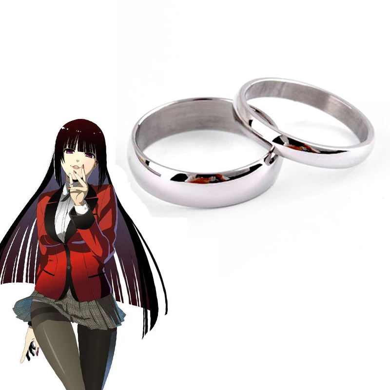 Кольцо для косплея аниме Kakegurui Jabami Yumeko реквизит компульсивный геймблер