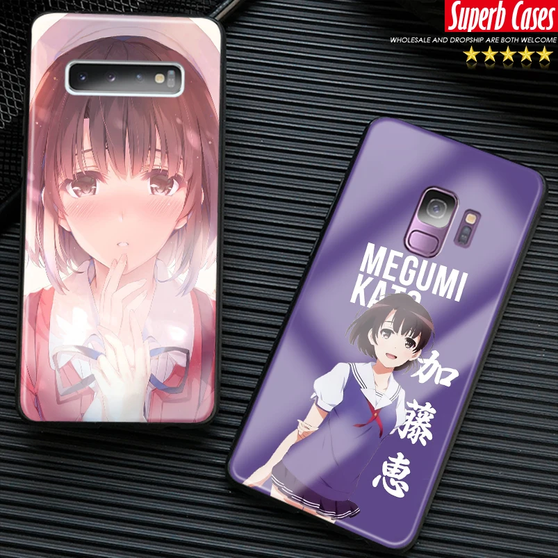 Kato Megumi Saekano аниме закаленное стекло Мягкий силиконовый чехол для телефона