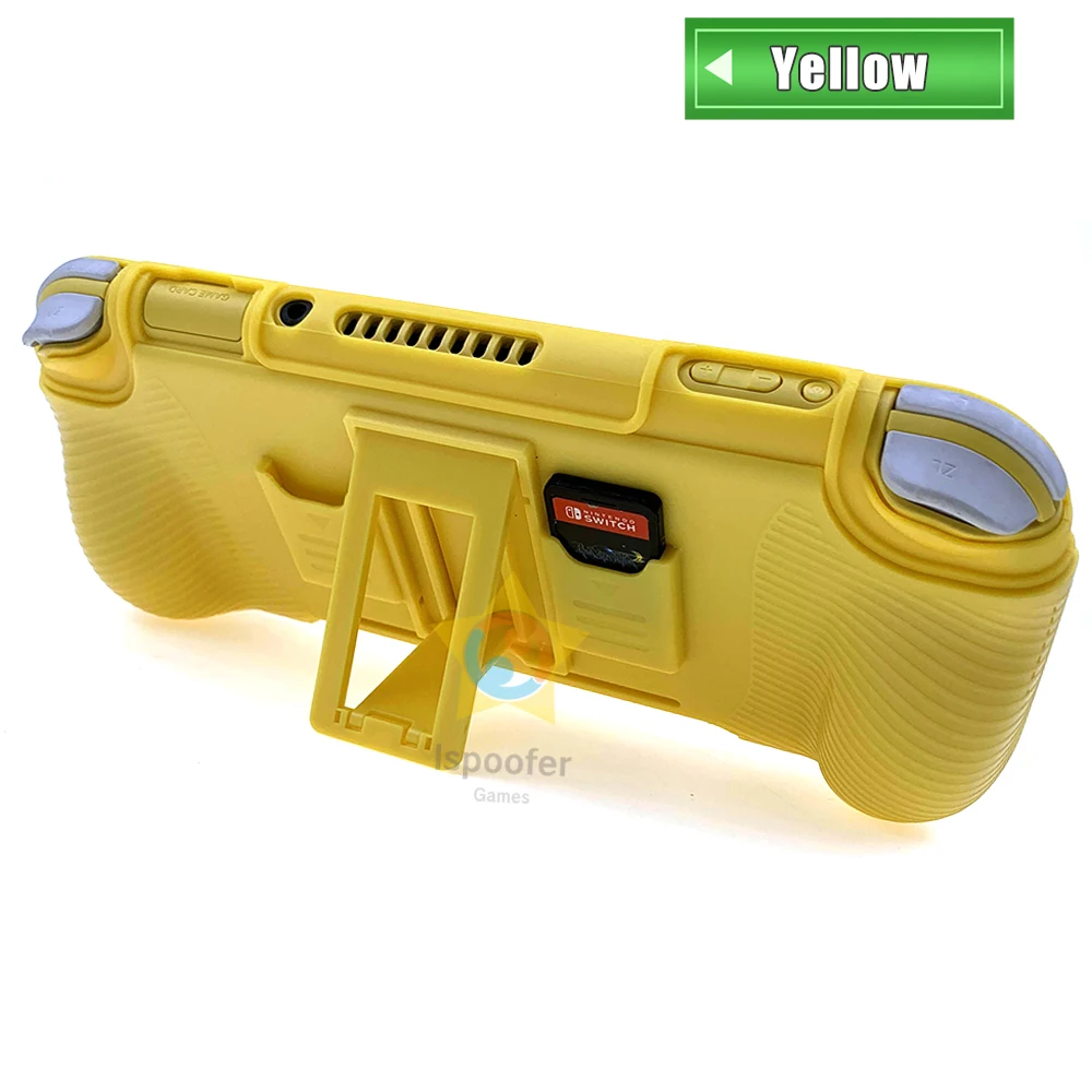 Мягкий ТПУ чехол 2 в 1 для Nintendo Switch Lite защитный чехол-подставка Mini консоль оболочка