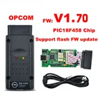 Op com Opcom V5 Профессиональный инструмент для диагностики автомобилей Opel V1.7 V1.95 Flash Update с Pic18F458 FT232RL Obd2 Scaner 170823C