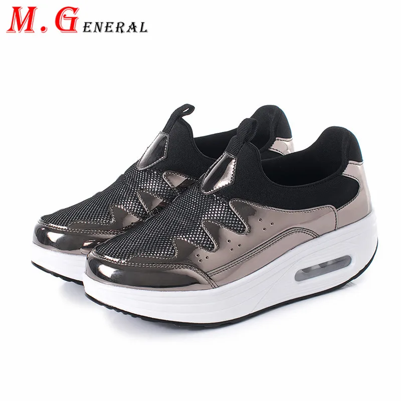 Женские кроссовки для бега на толстой подошве Женская спортивная обувь