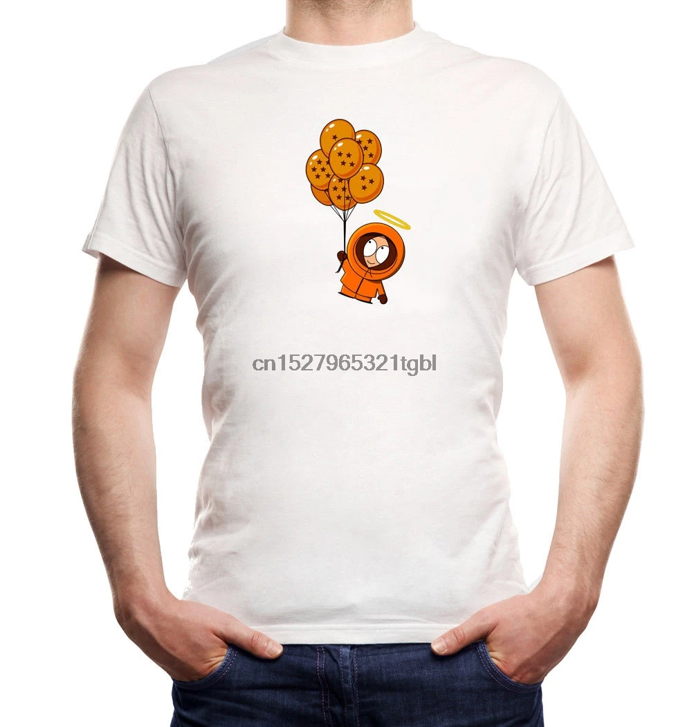 Футболка с рисунком Кенни мухи белая футболка сериала шары ферна ТВ Мужская