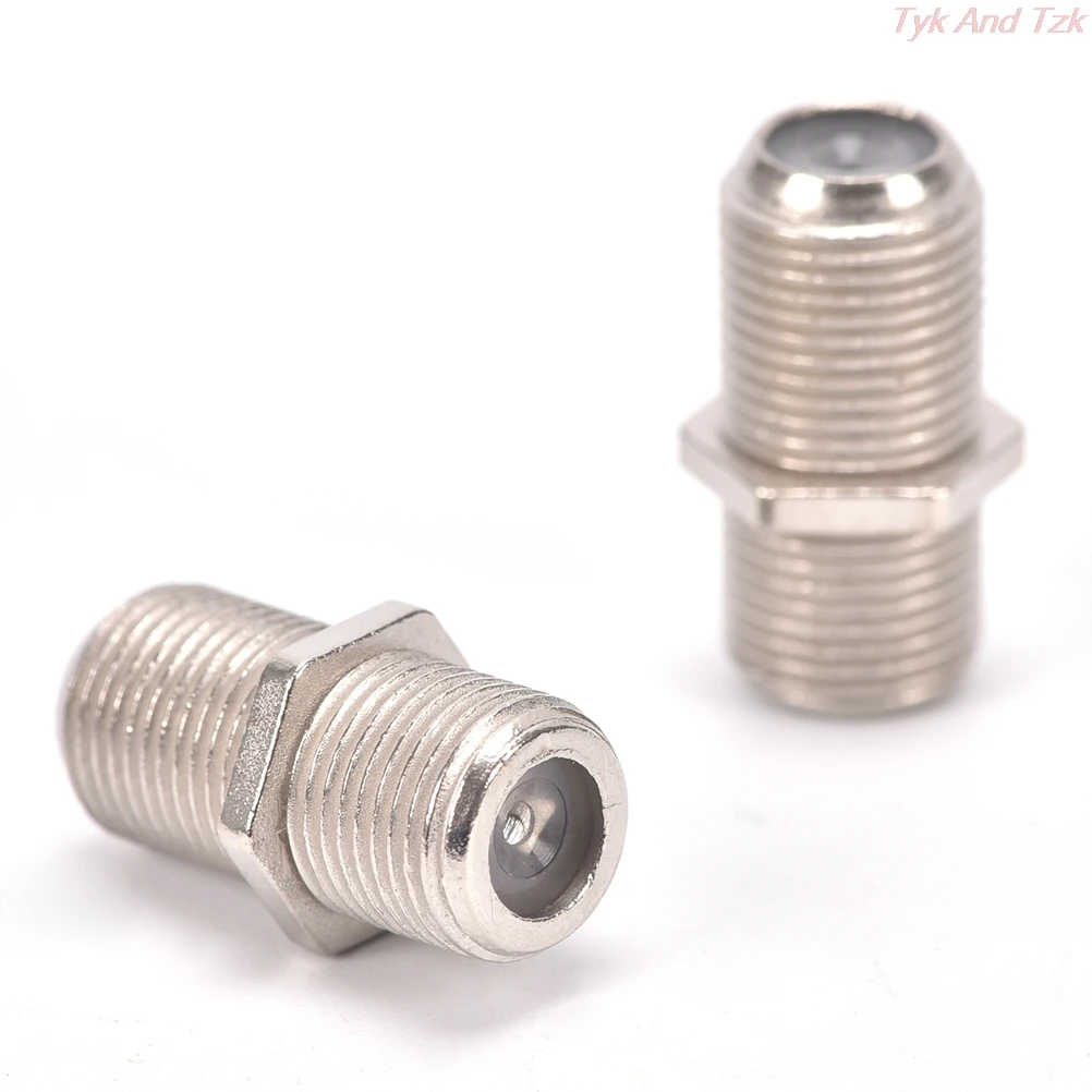 

High Quality 10 Pack F Type Coupler Adapter Connector Female F F Jack RG6 Coax Coaxial Cable