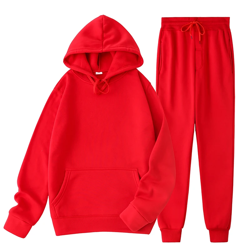 

Men's Hoodie Cotton Sweatshirt Suit Men's Hoodie + Pants Sportswear Men's Sportswear