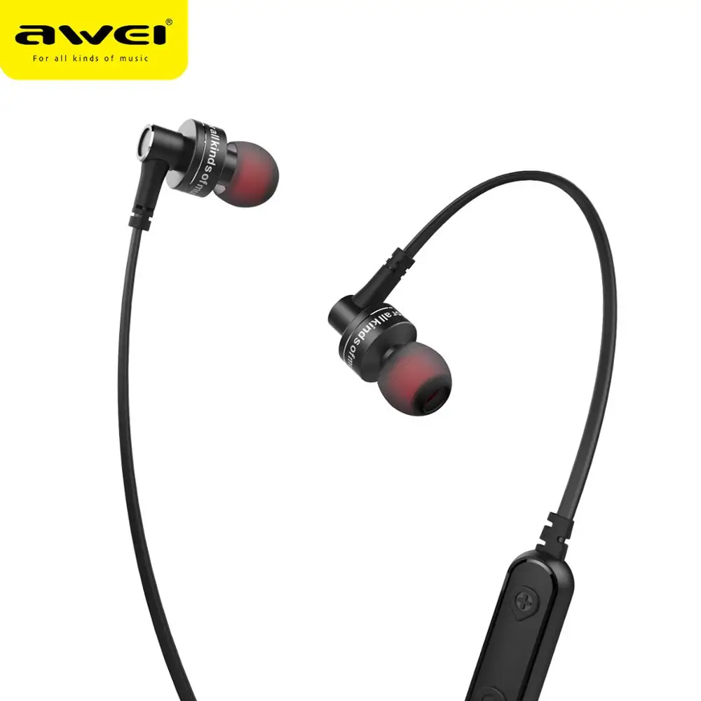 AWEI B990BL беспроводные наушники Bluetooth Спортивная гарнитура стерео с