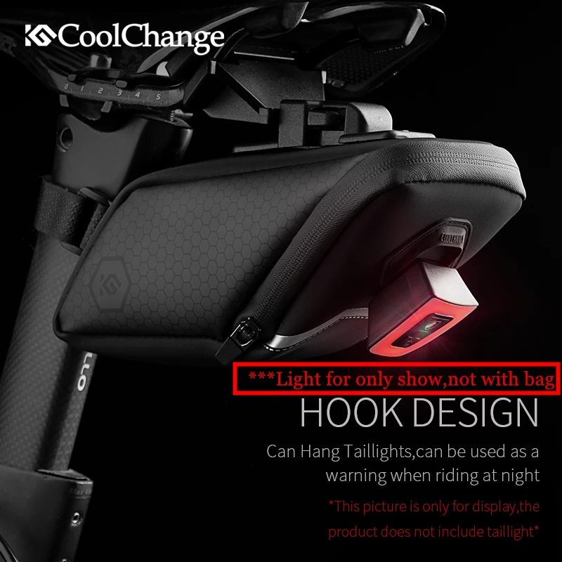 Велосипедная сумка Седло Coolchange светоотражающая водонепроницаемая седло для