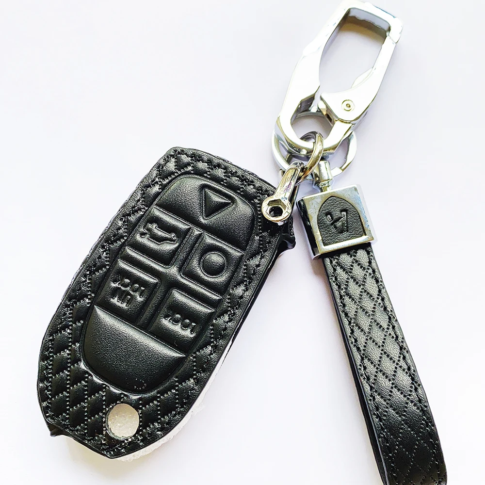 Чехол из натуральной кожи с Дистанционным Ключом для Volvo XC70 XC90 V50 V70 S60 S80 C30