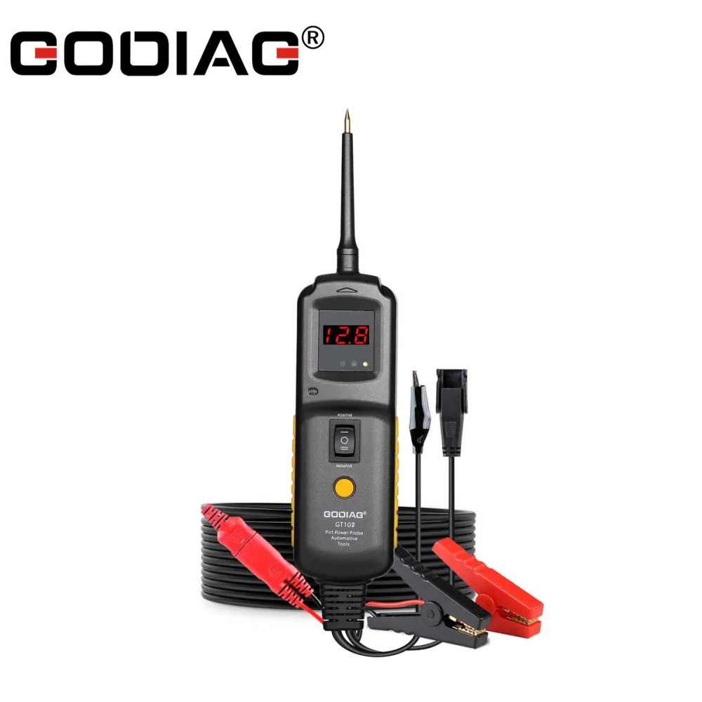 Тестер электрической цепи GODIAG GT101 инструмент для диагностики топливного