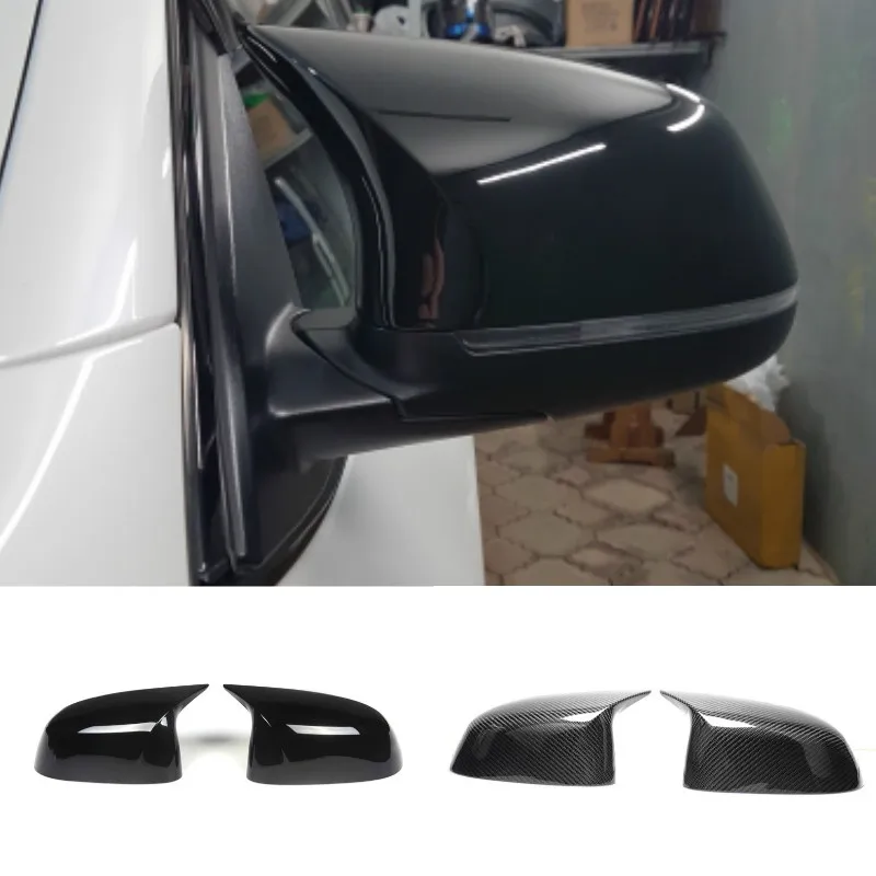 

2014-2020 1 Pair Replacement Carbon Mirror Cover For Bmw X5 G05 X6 G06 X3 G01 X4 G02 ABS Mirror Cover X5 F15 X6 F16 X3 F25 F26