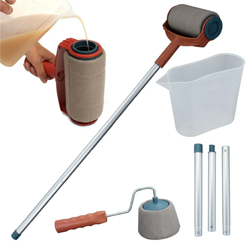 Набор кистей для рисования комплект из 6 роликов самостоятельной сборки красок