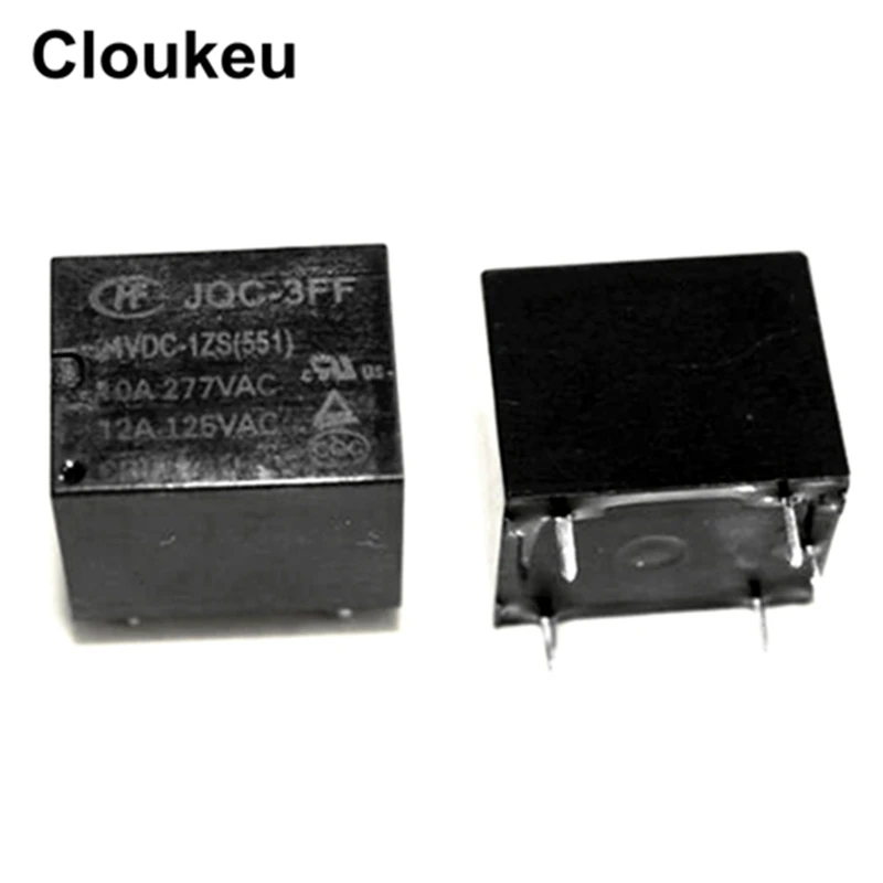 Реле DIP5 HF- JQC-3FF- 5VDC 9VDC 12VDC 24VDC -1ZS 5В 9В 24В T73 10A | Обустройство дома