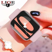 lige 2021 bluetooth call smartwatch men watch heart rate woman sport smart watches ip67 waterproof clock for android ios xiaomi