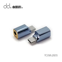dd ddhifi all new tc35b 2021 usb type c to 3 5mm headphone adapter for android phone huawei xiaomi samsung 384khz32bit