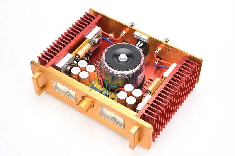 

DIY Samll Class A Power Amplifier Aluminum Chassis With VU Header C7-33