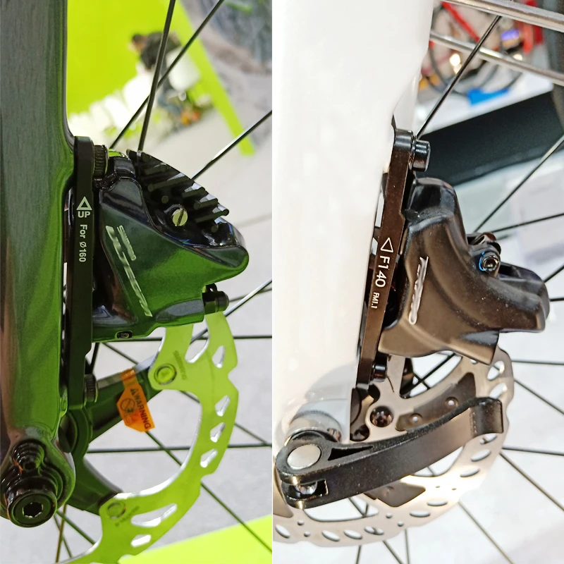 1 шт. Сверхлегкий передний дисковый тормоз адаптер для дорожного велосипеда с