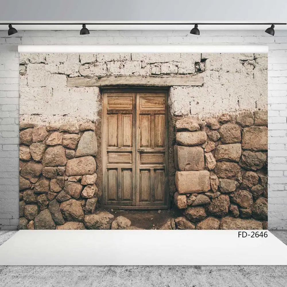 Фон для фотосъемки с изображением старой каменной кирпичной стены винтажная