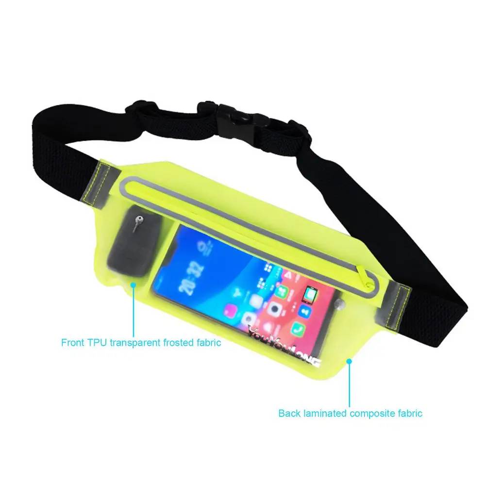 

Ultralight Sport Waist Belt Bag Running Jogging Hiking Zip Fanny Pack Pouch Waterproof Waist Packs Workout Accessories Waistbaag