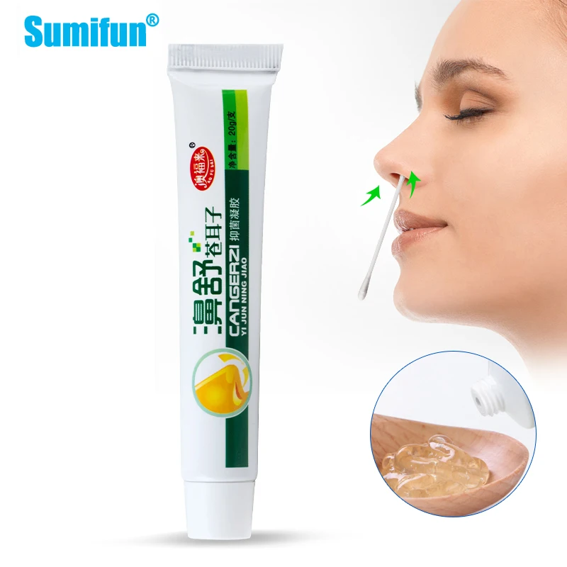 

1/2/3Pcs Rhinitis Sinusitis Gel Nasal Ointment Refresh Nose Cold Relieve Itching Sneezing Herbal Antipruritic Ointment 20g/pcs