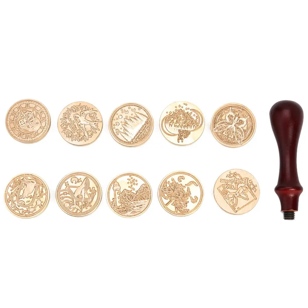 Уплотнительное восковое уплотнение штамп классический сделай сам Ретро