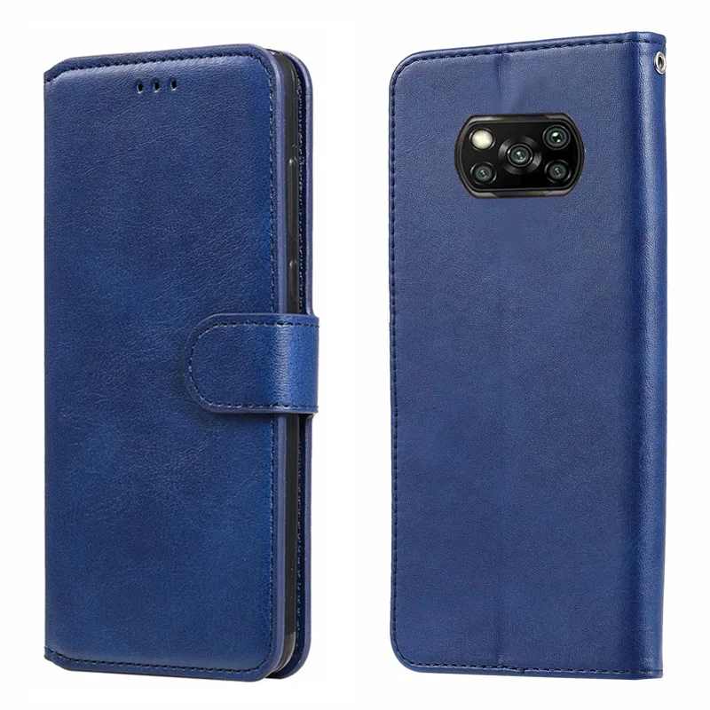 Чехол-книжка для Xiaomi POCO X3 Mi 9T A3 Redmi 9 Note 9S 9C 9A 8A 7A 7 10 lite 8T 8 Pro кожаный | Мобильные