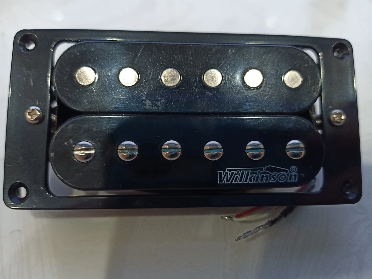 

Black Wilkinson Ceramics Humbucker Pickups Neck Guitar Pickups Made in Korea 1 Piece